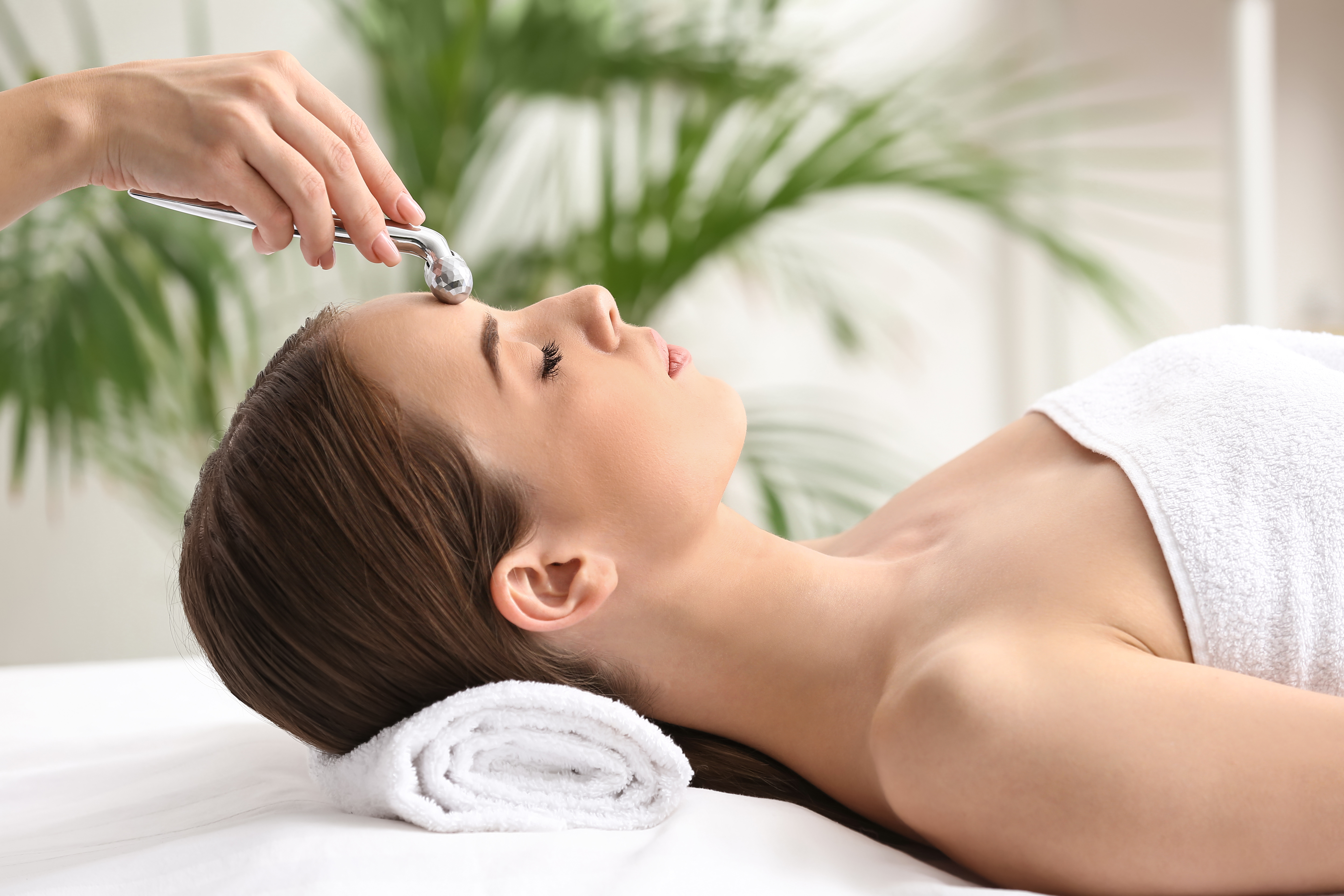 Skin treatment video